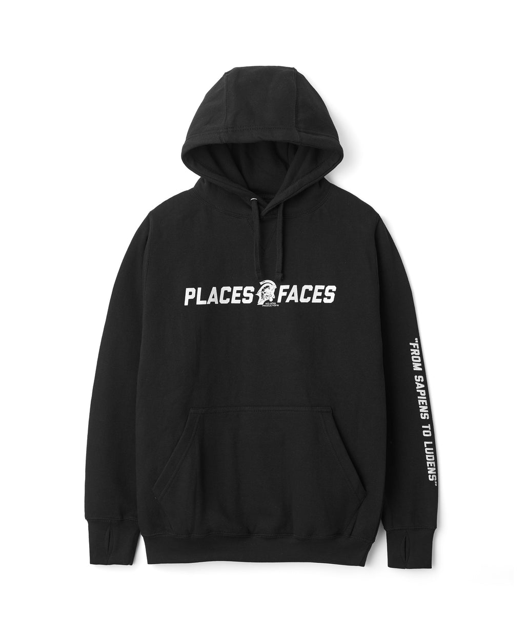 【メーカー】最新作 PLACES+FACES エアニフィエッド パーカー ブラック Lサイズ パーカー